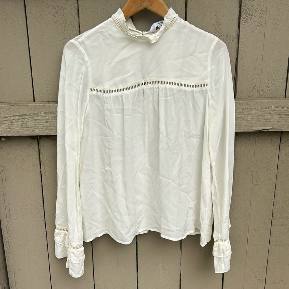 Paris Altier & Other Stories Boho Blouse Bohemian Cottagecore Flowy Romantic 4
